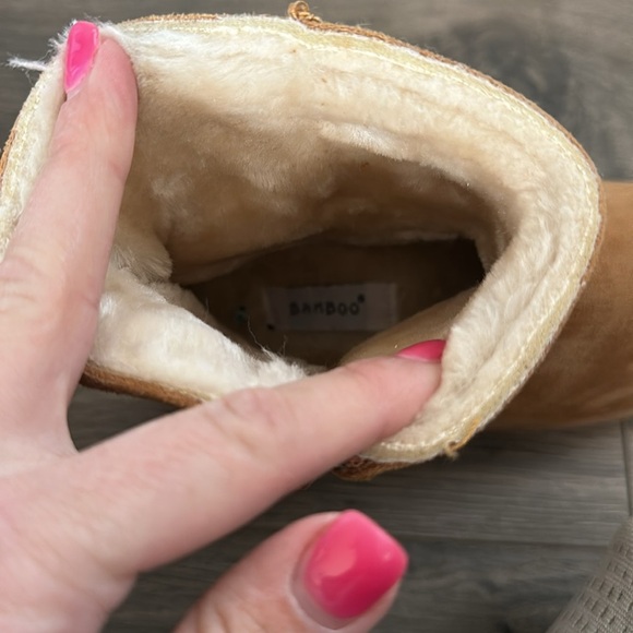 Bamboo Beand Fur boots size 6 - Picture 4 of 5